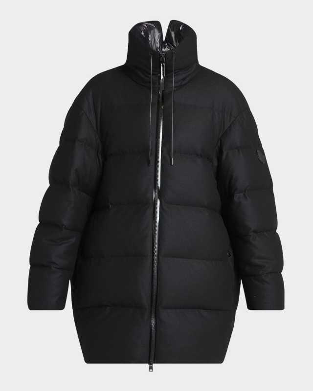 x EE72 by Edward Enninful Maarutha Long Down Jacket